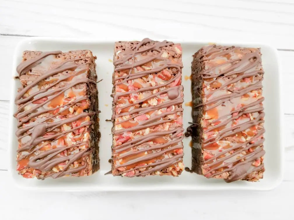 Turtle Brownies by Let's Get Baked Artisan Desserts, graphic tee detail photo 6