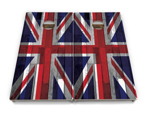 USA / Canada / Union Jack Plank Flags Cornhole Boards - Professional Tournament Series by Cornhole Solutions, custom cornhole board detail photo 17