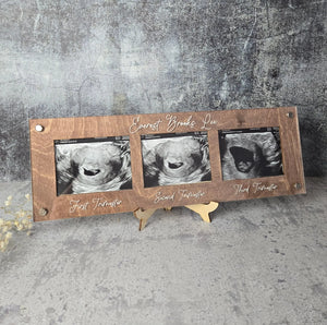 Ultrasound Picture Frame 1st-3rd Trimester by EverLee Creations, Southern home decor main product photo