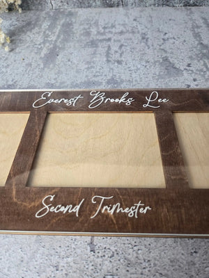 Ultrasound Picture Frame 1st-3rd Trimester by EverLee Creations, Southern home decor detail photo 7