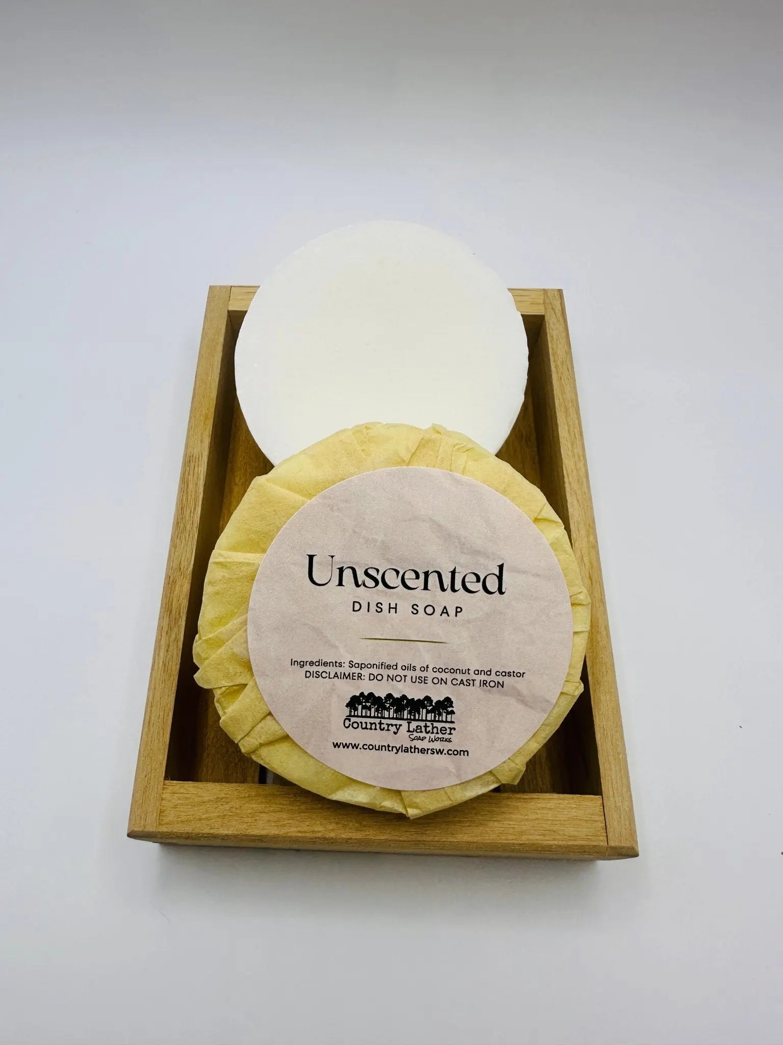 Unscented dish soap refill by Country Lather Soap Works