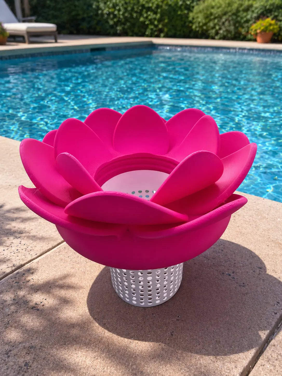 The Tween Space Floating Flower Can Holder — Pool Drink Float | 3D Printed by The Tween Space, Southern home decor detail photo 2