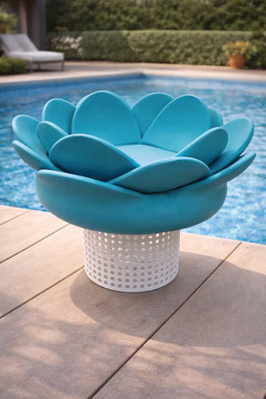 The Tween Space Floating Flower Can Holder — Pool Drink Float | 3D Printed by The Tween Space, Southern home decor detail photo 3