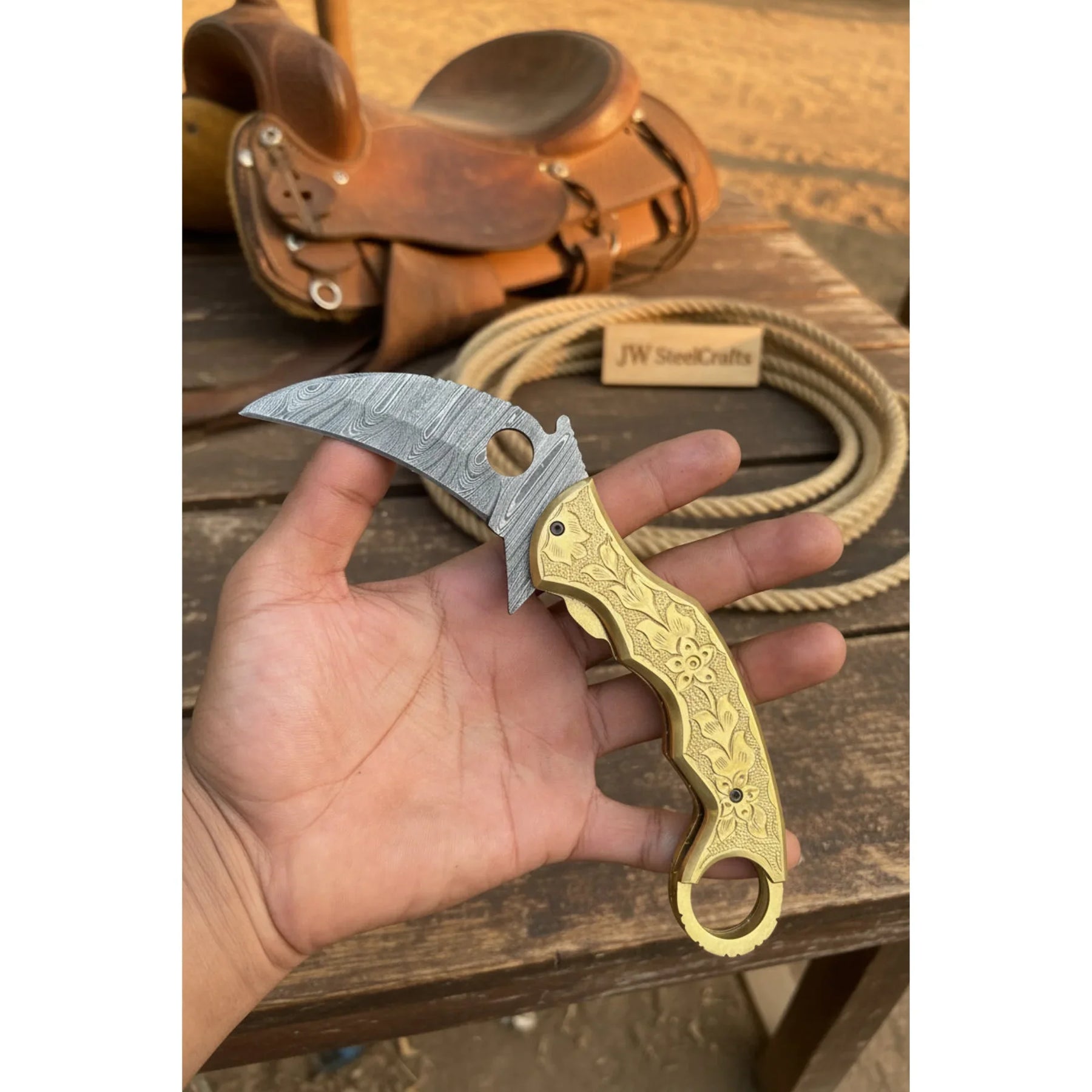 Goldtalon Ring Folder Knife product detail, view 3