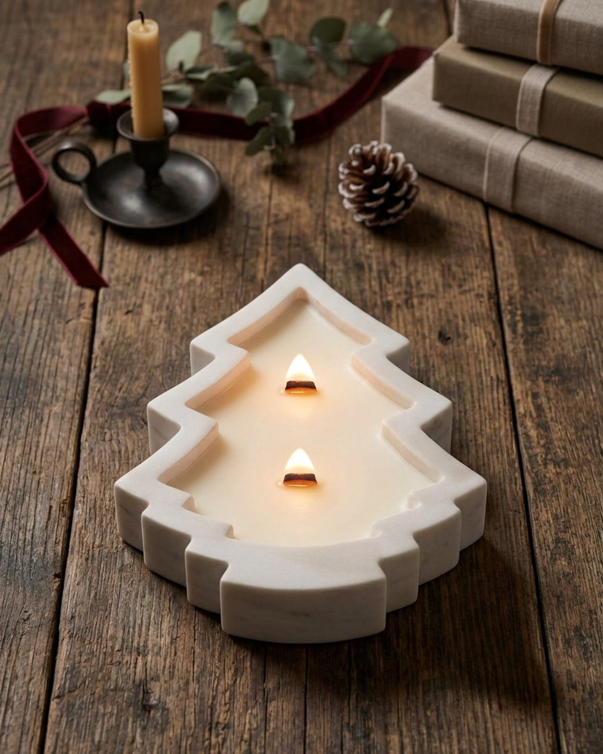 Christmas Tree Candle