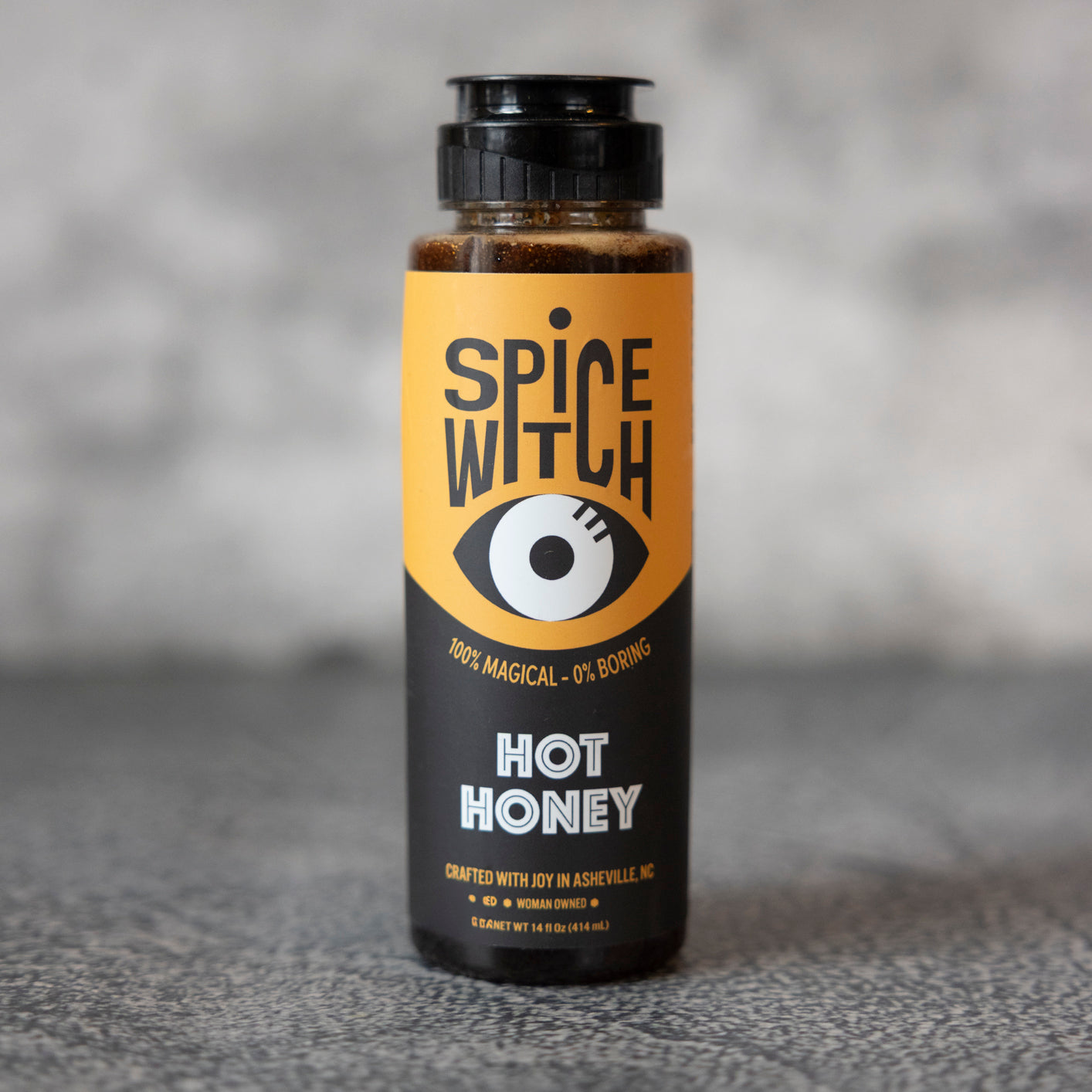 Spice Witch Hot Honey squeeze bottle