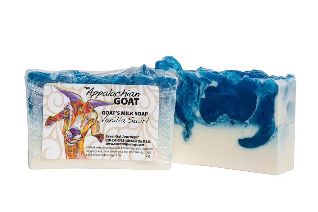 VANILLA GOATS MILK SOAP SLICE 5 oz. Essential Journeys