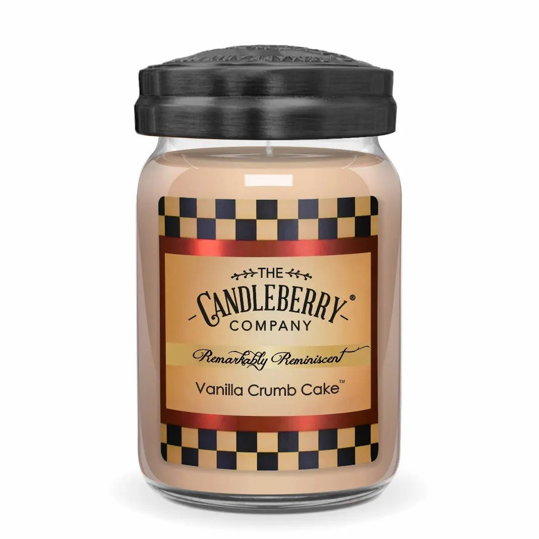 Vanilla Crumb Cake™, Large Jar Candle (Collective) The Candleberry® Candle Company