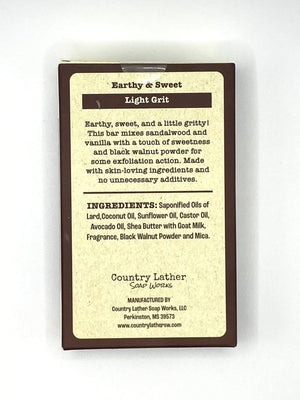 Vanilla Sandalwood Soap Bar Set of 30 Bars WHOLESALE by Country Lather Soap Works, natural skincare detail photo 3