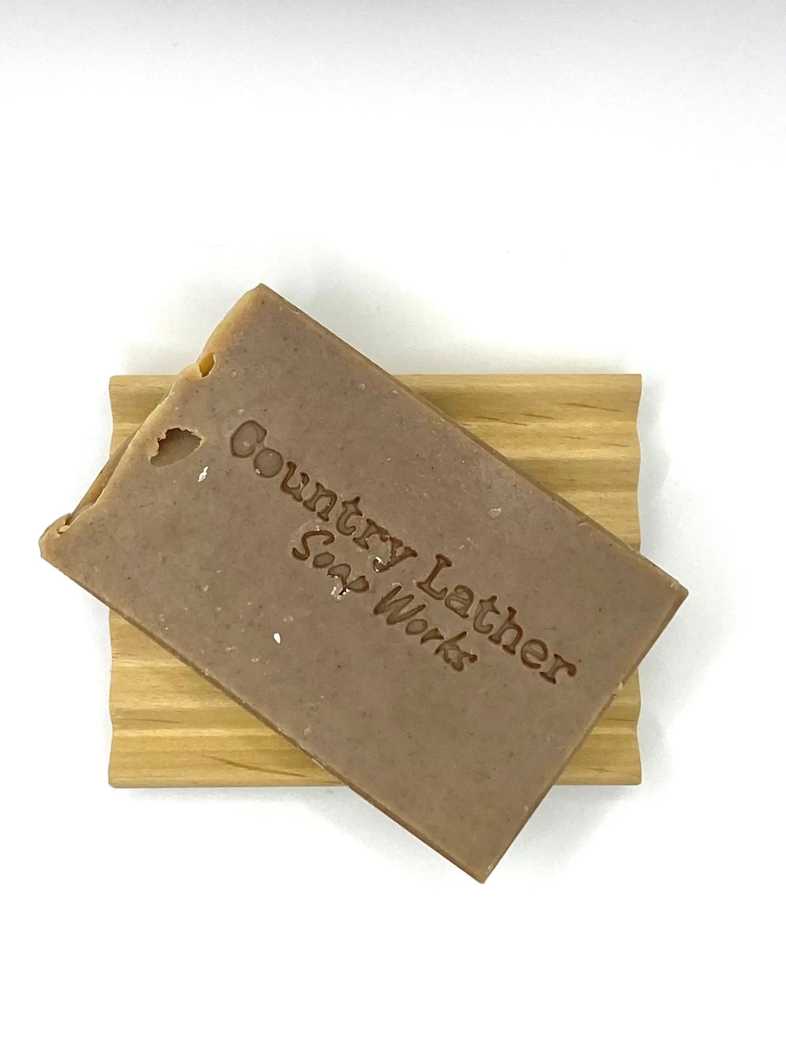 Vanilla Sandalwood Soap Bar Set of 30 Bars WHOLESALE by Country Lather Soap Works, natural skincare detail photo 4