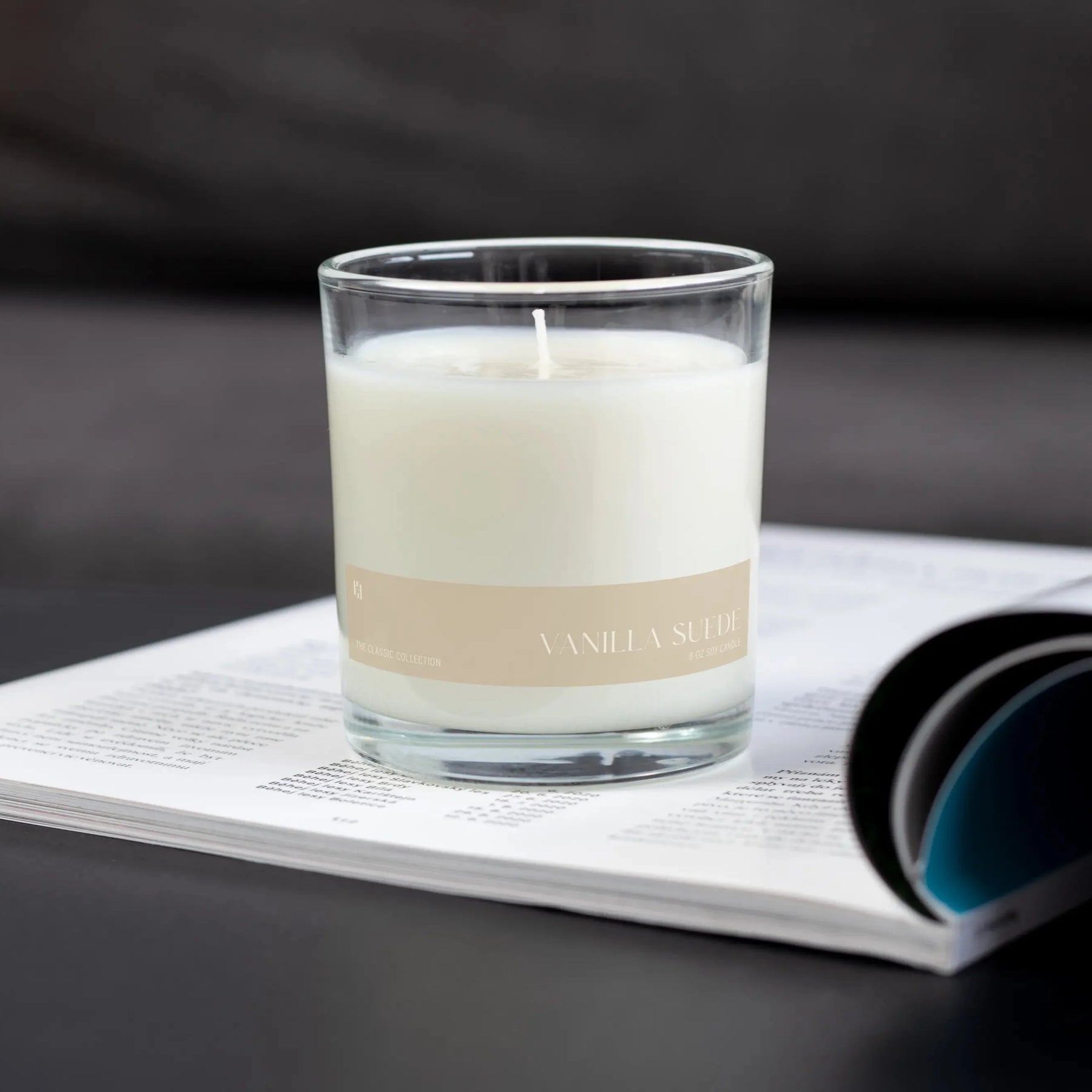 Vanilla Suede Soy Candle