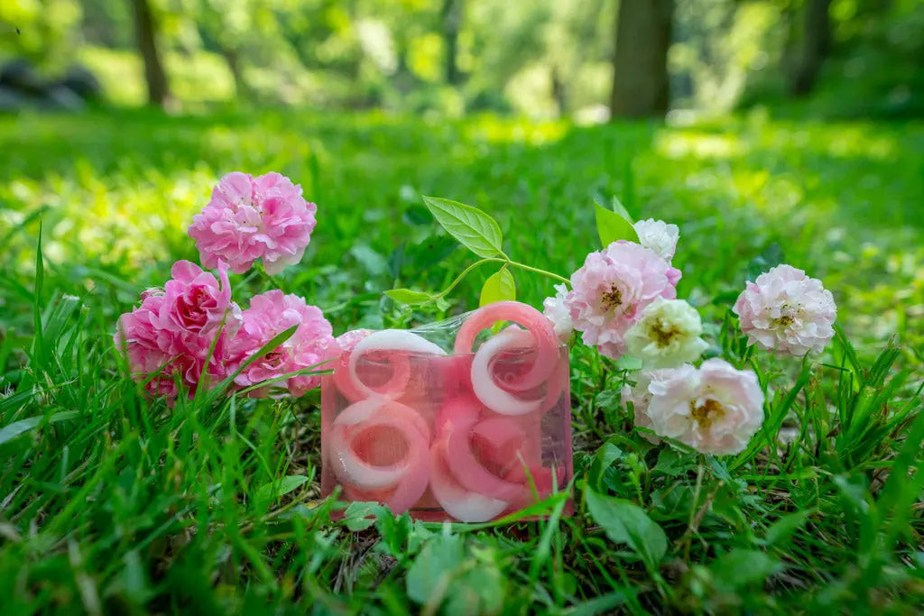 Wandering Rose Soap Slice 5.5 Oz. by Essential Journeys, handmade jewelry detail photo 3