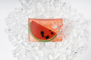 Watermelon Soap Slice 5.5 Oz. by Essential Journeys, natural skincare detail photo 2