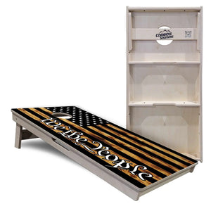 WTP USA Flag Cornhole Boards - Professional Tournament Series by Cornhole Solutions, custom cornhole board detail photo 5