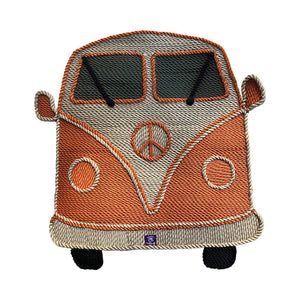VW Bus Rope Art handcrafted rope art by Nomadic State of Mind, view 2