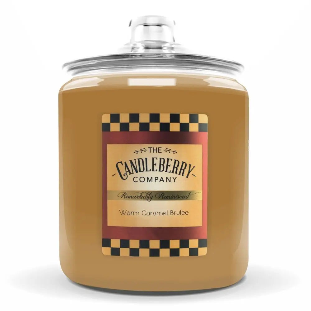 Warm Caramel Brulee™, 4 - Wick, Cookie Jar Candle (Collective) The Candleberry® Candle Company