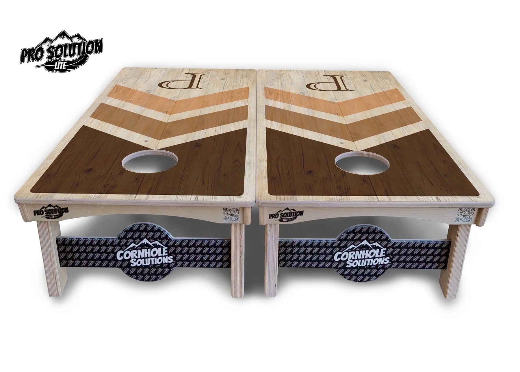 Wedding Arrows Cornhole Boards - Pro Solution Lite Series - Natural by Cornhole Solutions, custom cornhole board detail photo 4