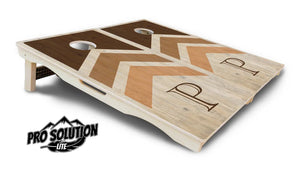 Wedding Arrows Cornhole Boards - Pro Solution Lite Series - Natural by Cornhole Solutions, custom cornhole board detail photo 5