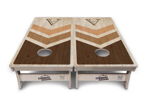 Wedding Arrows Cornhole Boards - Professional Tournament Series - Natural by Cornhole Solutions, custom cornhole board detail photo 5