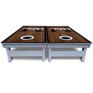 Wedding Letter Name Cornhole Boards - All Weather Series by Cornhole Solutions, custom cornhole board detail photo 5