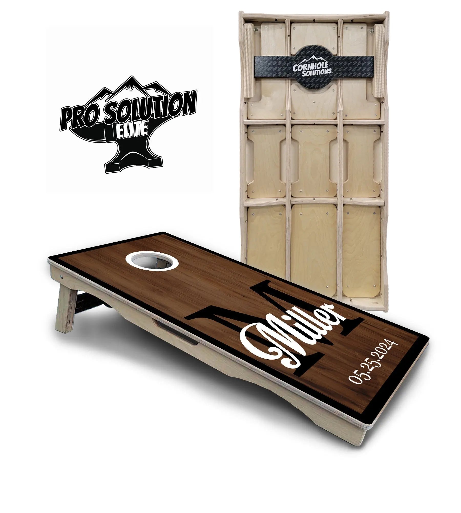 Wedding Letter Name Cornhole Boards - Pro Solution Elite Series Cornhole Solutions
