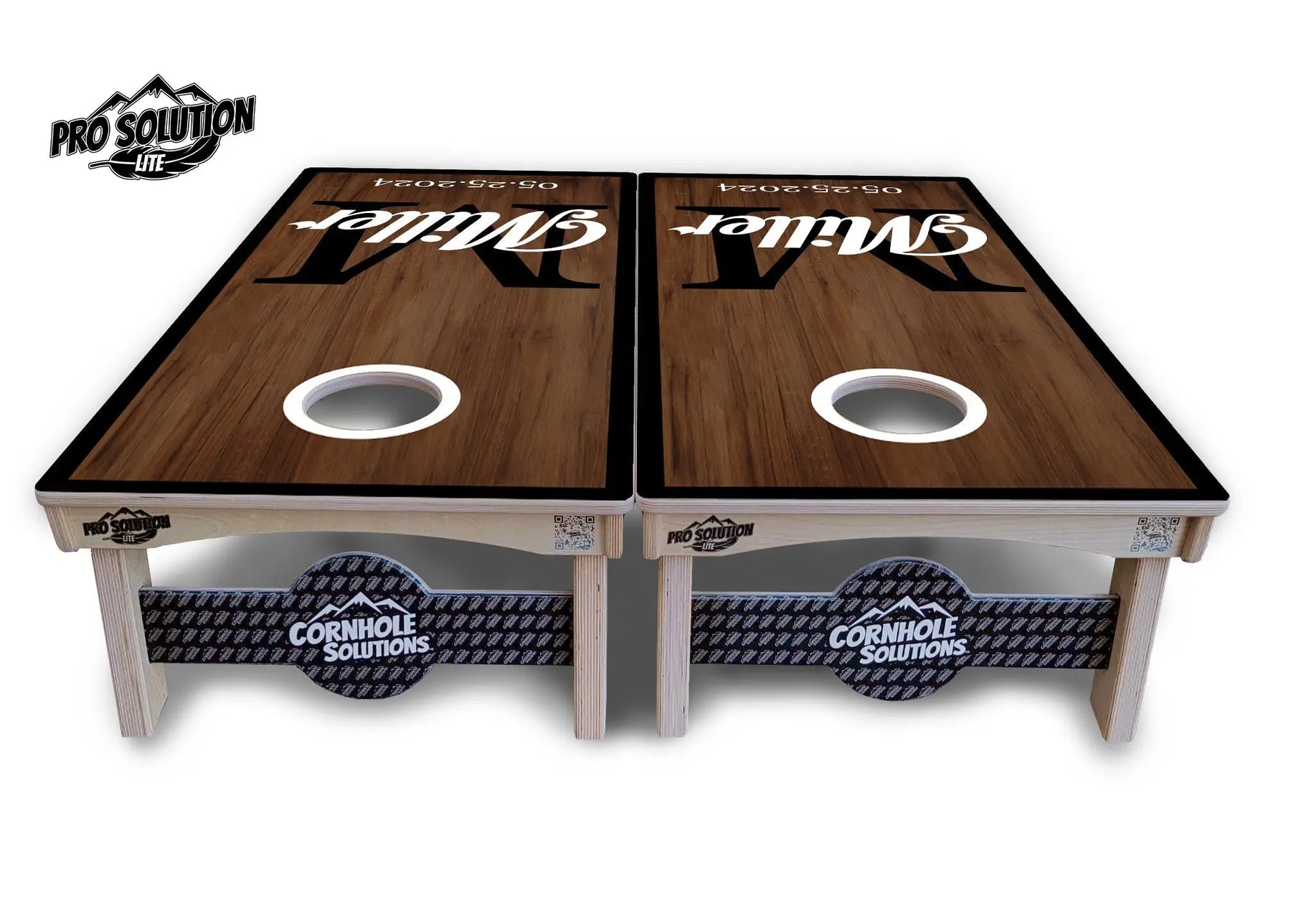 Wedding Name Letter Cornhole Boards - Pro Solution Lite Series by Cornhole Solutions, custom cornhole board detail photo 4