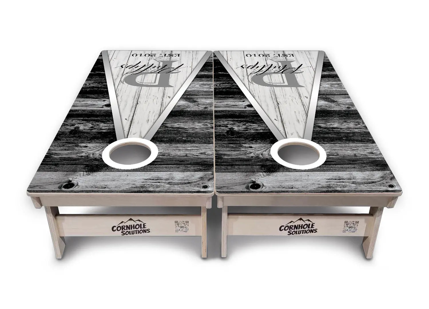 Wedding Triangle Cornhole Boards - Professional Tournament Series Cornhole Solutions