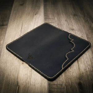 Western Long Wallet by Bull Sheath Leather, handmade leather goods detail photo 17