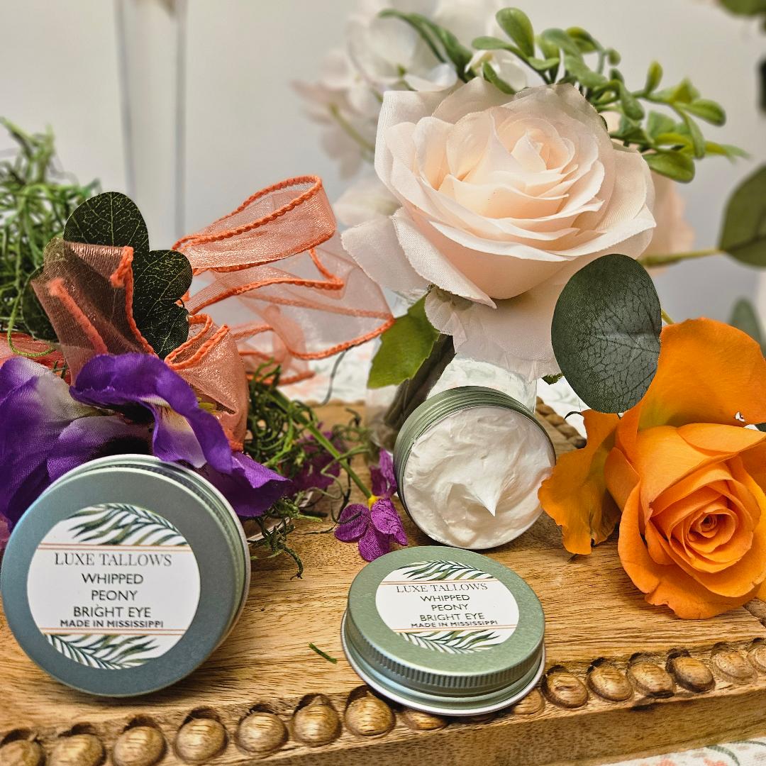 Whipped Peony Bright Eye 1 oz Luxe Tallows