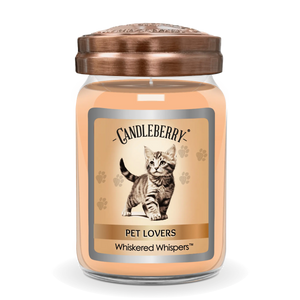 Whiskered Whispers™ - Large Jar Candle (Collective) by The Candleberry® Candle Company, scented candle main product photo