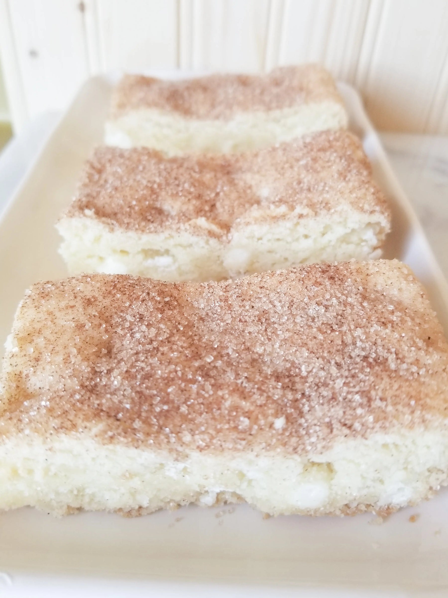 White Chocolate Snickerdoodle Blondies by Let's Get Baked Artisan Desserts, Southern food gift detail photo 2