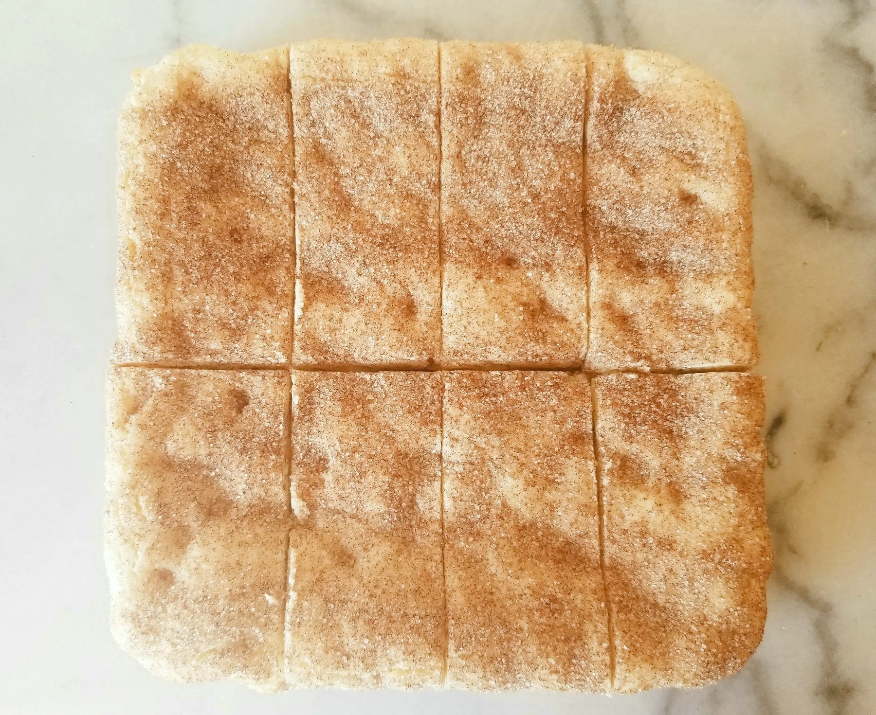 White Chocolate Snickerdoodle Blondies by Let's Get Baked Artisan Desserts, Southern food gift detail photo 3