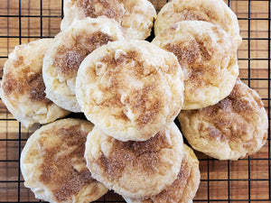 White Chocolate Snickerdoodle Cookie Dozen by Let's Get Baked Artisan Desserts, Southern food gift detail photo 3