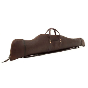 White Wing Leather Hunting Rifle Case by Mission Mercantile Leather Goods, handmade leather goods detail photo 3