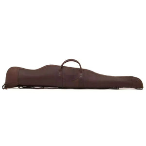 White Wing Leather Hunting Rifle Case by Mission Mercantile Leather Goods, handmade leather goods detail photo 6