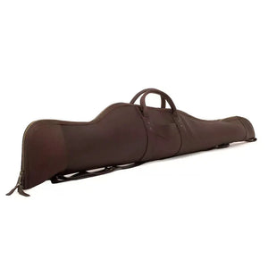 White Wing Leather Hunting Rifle Case by Mission Mercantile Leather Goods, handmade leather goods detail photo 8