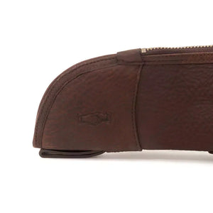 White Wing Leather Hunting Rifle Case by Mission Mercantile Leather Goods, handmade leather goods detail photo 10