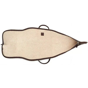 White Wing Leather Hunting Rifle Case by Mission Mercantile Leather Goods, handmade leather goods detail photo 11