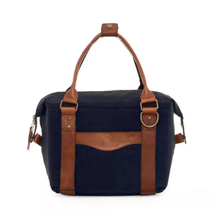 White Wing Waxed Canvas Cooler by Mission Mercantile Leather Goods, handmade leather goods detail photo 19