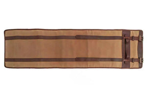 White Wing Waxed Canvas Gun Cleaning Mat by Mission Mercantile Leather Goods, handmade leather goods detail photo 3