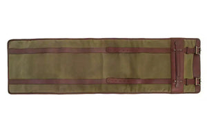 White Wing Waxed Canvas Gun Cleaning Mat by Mission Mercantile Leather Goods, handmade leather goods detail photo 11