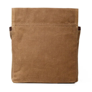 White Wing Waxed Canvas Hunting Game Bag Set by Mission Mercantile Leather Goods, handmade leather goods detail photo 10