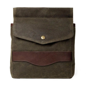 White Wing Waxed Canvas Hunting Game Bag Set by Mission Mercantile Leather Goods, handmade leather goods detail photo 17