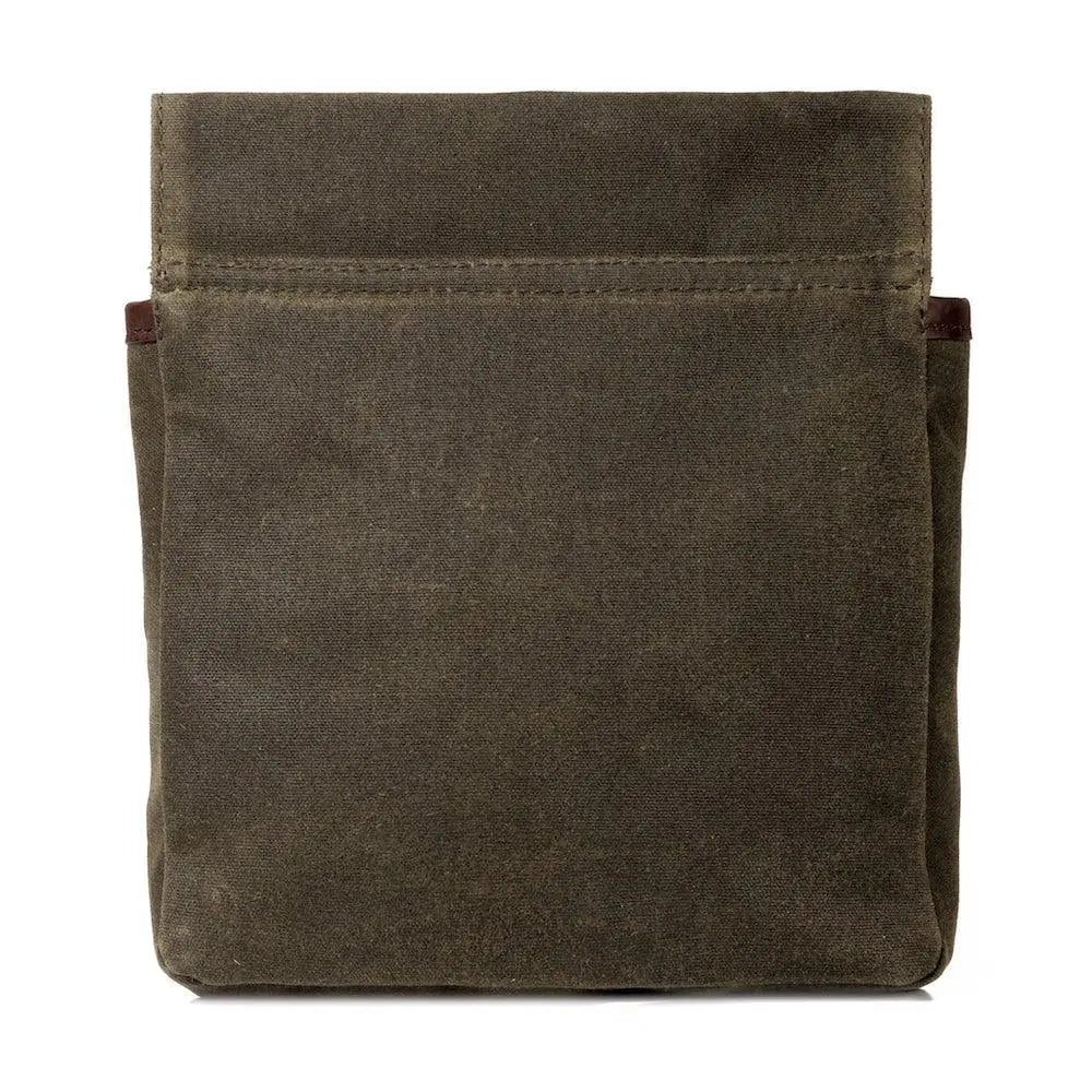 White Wing Waxed Canvas Hunting Game Bag Set by Mission Mercantile Leather Goods, handmade leather goods detail photo 18
