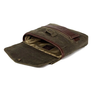 White Wing Waxed Canvas Hunting Game Bag Set by Mission Mercantile Leather Goods, handmade leather goods detail photo 19