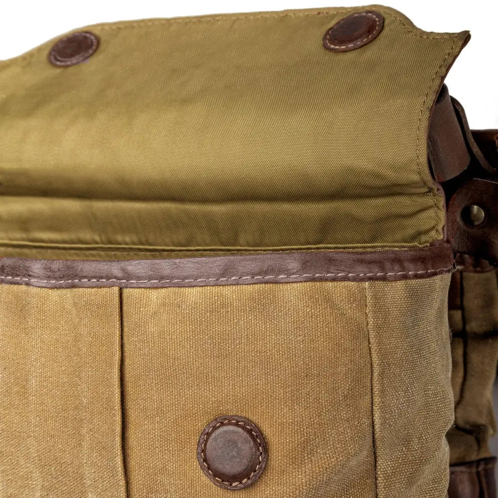 White Wing Waxed Canvas Hunting Heritage Bird Bag Trio Mission Mercantile Leather Goods