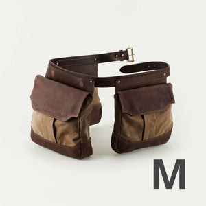 White Wing Waxed Canvas Hunting Heritage Bird Bag Trio Mission Mercantile Leather Goods