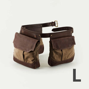 White Wing Waxed Canvas Hunting Heritage Bird Bag Trio Mission Mercantile Leather Goods