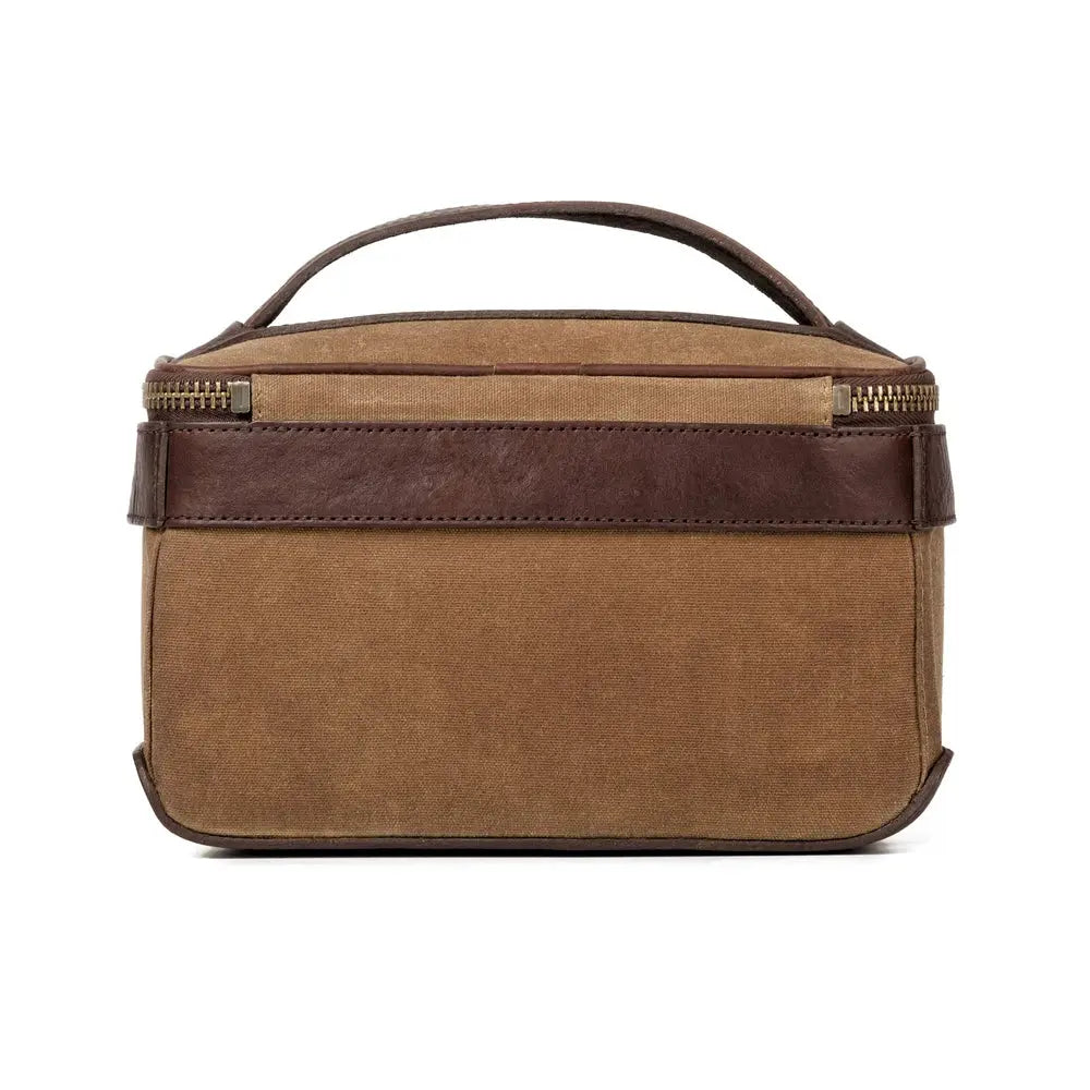 White Wing Waxed Canvas Hunting Shell Bag Mission Mercantile Leather Goods
