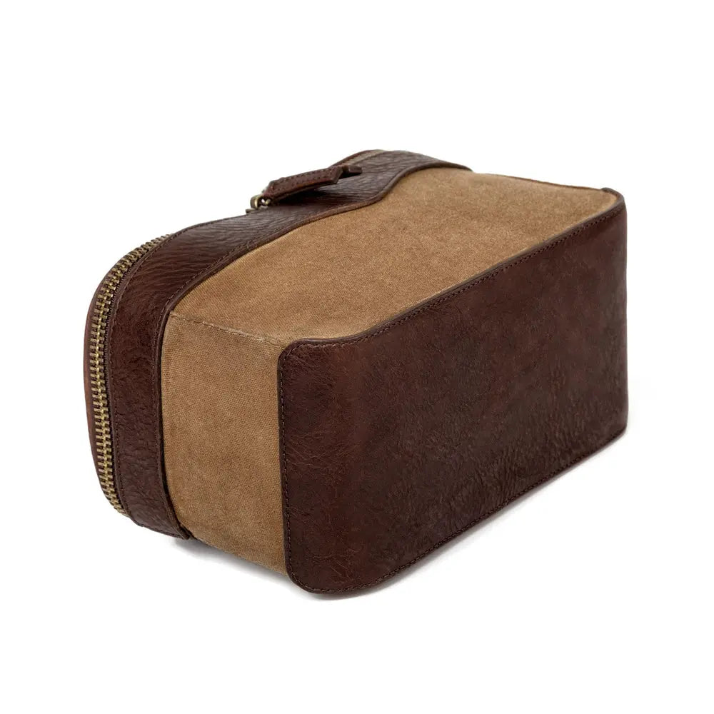 White Wing Waxed Canvas Hunting Shell Bag Mission Mercantile Leather Goods